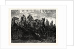 Cavalry Display by the Third (King's Own) Hussars at the Royal Military Tournament at the Agricultural Hall by Anonymous