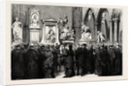 Lord Rosebery Unveiling the Memorial Bust of Robert Burns in Westminster Abbey, London by Anonymous