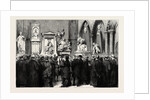 Lord Rosebery Unveiling the Memorial Bust of Robert Burns in Westminster Abbey, London by Anonymous