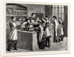 Cookery Class, Marlborough Road, School, London by Anonymous