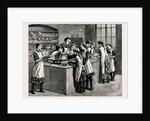Cookery Class, Marlborough Road, School, London by Anonymous