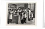Cookery Class, Marlborough Road, School, London by Anonymous