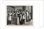 Cookery Class, Marlborough Road, School, London by Anonymous