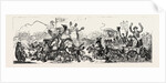 J. Gillray: Posting to the Election, a Scene on the Road to Brentford, November 1806. Candidates: Mellish, Byng, and Burdett by Anonymous