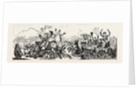 J. Gillray: Posting to the Election, a Scene on the Road to Brentford, November 1806. Candidates: Mellish, Byng, and Burdett by Anonymous