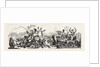 J. Gillray: Posting to the Election, a Scene on the Road to Brentford, November 1806. Candidates: Mellish, Byng, and Burdett by Anonymous