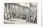 George Cruikshank: Coriolanus Addressing the Plebeians, 1820 by Anonymous