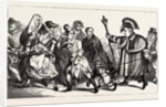 W. Heath: His Honour, the Beadle, Driving the Vagabonds Out of the Parish, 1830 by Anonymous