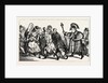 W. Heath: His Honour, the Beadle, Driving the Vagabonds Out of the Parish, 1830 by Anonymous