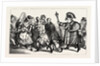 W. Heath: His Honour, the Beadle, Driving the Vagabonds Out of the Parish, 1830 by Anonymous