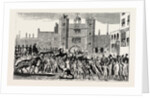 Sequel to the Battle of Temple Bar, Presenting Loyal Address at St. James's Palace, 1769 by Anonymous