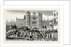 Sequel to the Battle of Temple Bar, Presenting Loyal Address at St. James's Palace, 1769 by Anonymous