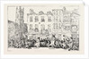 T. Rowlandson: Master Billy's Procession to Grocers' Hall, Parliamentary Elections, Pitt Presented with the Freedom of the City, 1784 by Anonymous