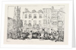 T. Rowlandson: Master Billy's Procession to Grocers' Hall, Parliamentary Elections, Pitt Presented with the Freedom of the City, 1784 by Anonymous