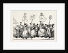T. Rowlandson: Procession to the Hustings after a Successful Canvass, Covent Garden, 1784 by Anonymous