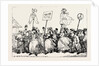 T. Rowlandson: Procession to the Hustings after a Successful Canvass, Covent Garden, 1784 by Anonymous