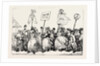 T. Rowlandson: Procession to the Hustings after a Successful Canvass, Covent Garden, 1784 by Anonymous