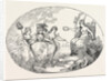 T. Rowlandson: Liberty and Fame Introducing Female Patriotism (Duchess of Devonshire) to Britannia, 1784 by Anonymous