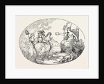 T. Rowlandson: Liberty and Fame Introducing Female Patriotism (Duchess of Devonshire) to Britannia, 1784 by Anonymous