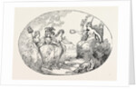 T. Rowlandson: Liberty and Fame Introducing Female Patriotism (Duchess of Devonshire) to Britannia, 1784 by Anonymous
