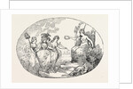 T. Rowlandson: Liberty and Fame Introducing Female Patriotism (Duchess of Devonshire) to Britannia, 1784 by Anonymous