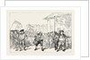T. Rowlandson: The Westminster Deserter Drummed Out of the Regiment, Defeat of Sir Cecil Wray. Hustings, Covent Garden, Westminster Election, 1784 by Anonymous