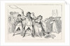 J. Gillray: A Proof of the Refined Feelings of an Amiable Character, Lately a Candidate for an Ancient City (York). A Candidate Assaults a Lady Canvasser Who Has Been Soliciting Votes for the Opposition Candidate by Anonymous