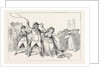 J. Gillray: A Proof of the Refined Feelings of an Amiable Character, Lately a Candidate for an Ancient City (York). A Candidate Assaults a Lady Canvasser Who Has Been Soliciting Votes for the Opposition Candidate by Anonymous