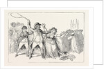 J. Gillray: A Proof of the Refined Feelings of an Amiable Character, Lately a Candidate for an Ancient City (York). A Candidate Assaults a Lady Canvasser Who Has Been Soliciting Votes for the Opposition Candidate by Anonymous
