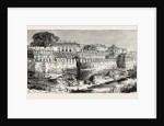 A View in Bundelkhund, Central India: The Fort at Samptar by Anonymous