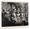 Choir of the French Church of the Savoy, Bloomsbury. Consisting of Girls of Huguenot Descent from the Westminster School. UK by Anonymous