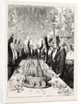 The Prince of Wales in Sweden: Drinking the Prince's Health with Flying Topsails, at the Royal Swedish Yacht Club Dinner, Stockholm by Anonymous