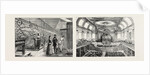 Aberdeen: Warping Machines in the Grandholm Tweed Mills; Interior of the Music Hall. by Anonymous