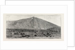 The Peak of Tenerife, from the Canadas on the South, the Canary Islands by Anonymous