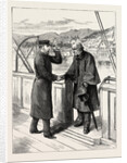 The Prince of Wales in Norway: Mr. Gladstone Visiting the Prince at Molde on Board the Royal Yacht Osborne by Anonymous