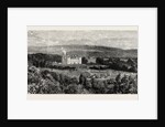 Drumlanrig Castle from the West, Nithsdale, Scotland, Seat of the Duke of Buccleuch by Anonymous