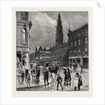 Leeds, Corner of Briggate and Boar Lane by Anonymous