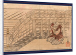 Fuefuki Okina, Old Man Playing a Flute by Anonymous
