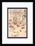 Tako no asirai, Octopus treading by Kobayashi Kiyochika
