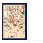 Tako no asirai, Octopus treading by Kobayashi Kiyochika