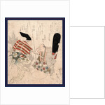 Utsubo Zaru, Club Wielding Zaru (from a Kyogen Performance). 1824 by Anonymous