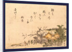 Inakaya No Ume, Plum Tree of a Country Farmhouse. 1804 by Anonymous