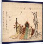 Oka Kaendaiko, Festival Drum Under a Cherry Tree by Anonymous