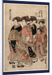 Daimonjiya Uchi Tagasode, Whose Sleeves? at Daimonji-Ya by Anonymous