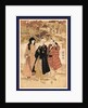San Yakusha Kaian-Ji No Momijigari, Three Actors Gathering Maple Leaves at Kaian Temple by Anonymous