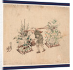 Hanauri, Flower Vendor by Anonymous