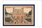 Shinpan Kameido Tenmangu Keidai No Zu, a New Print of Inside Kameido Tenmangu Shrine by Anonymous
