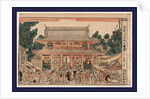Shinpan Kinryusan Niomon No Zu, a New Print of Niomon in Kinryuzan Temple by Anonymous