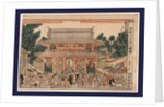Shinpan Kinryusan Niomon No Zu, a New Print of Niomon in Kinryuzan Temple by Anonymous