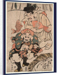 Ebisu Daikoku No Manzai, Ebisu and Daikaku Celebrating by Anonymous